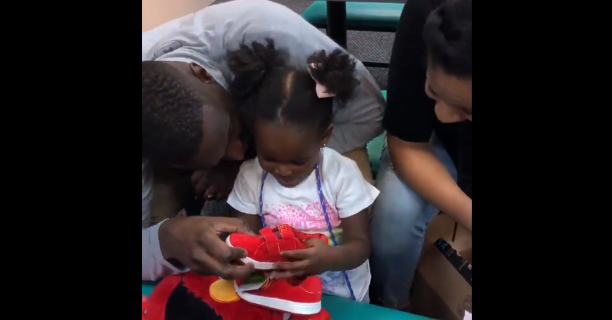 This 2-Year-Old's Unfiltered Reaction To Her New 'Elmo' Shoes Is Pure Joy