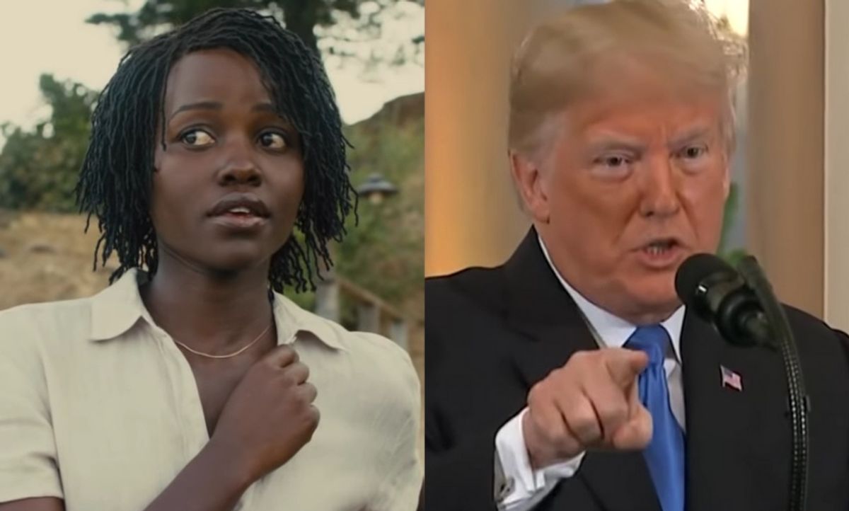 This Re-Cut of Jordan Peele's 'Us' Trailer Featuring Donald Trump Is Even More Terrifying Than the Original