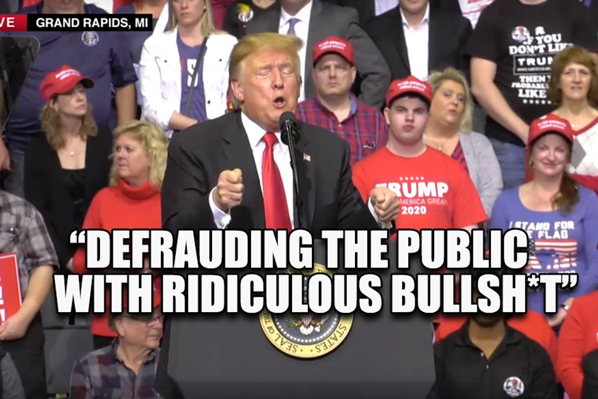 Someone's Projecting (Again). Wonkagenda For Fri., March 29, 2019