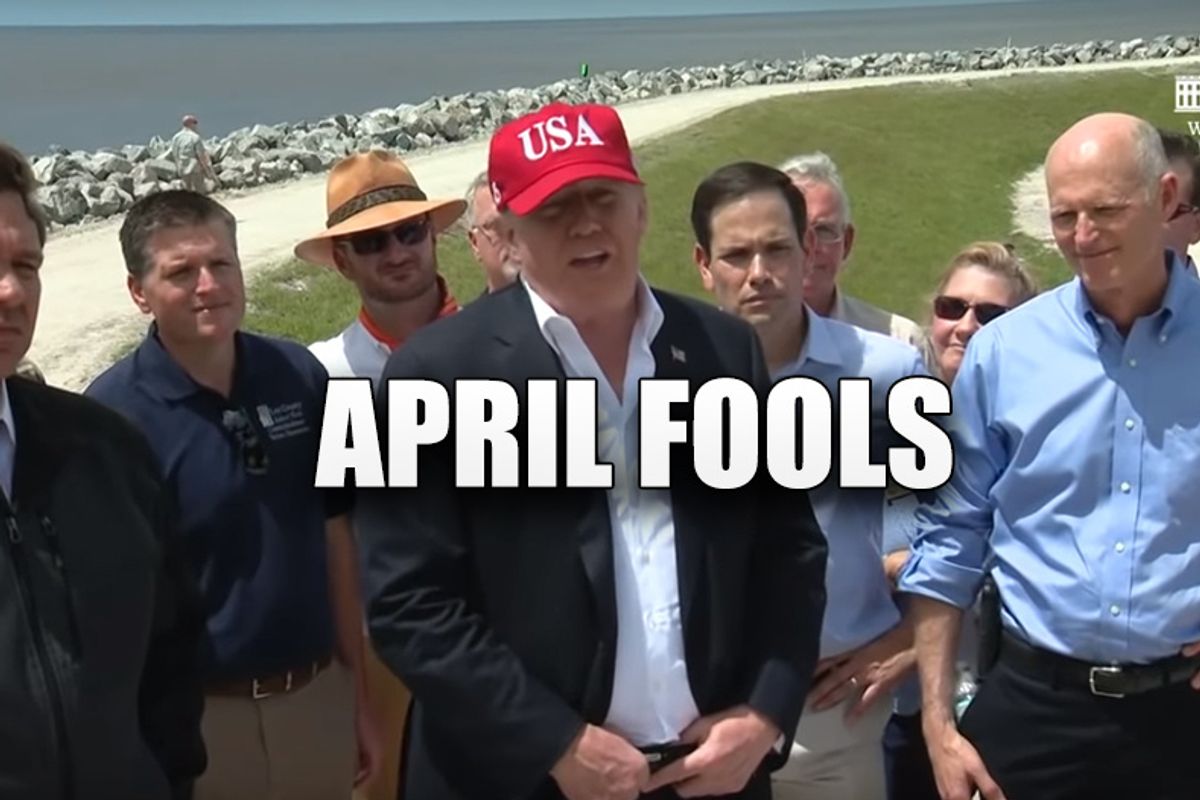 Little April Showers. Wonkagenda For Mon., April 1, 2019