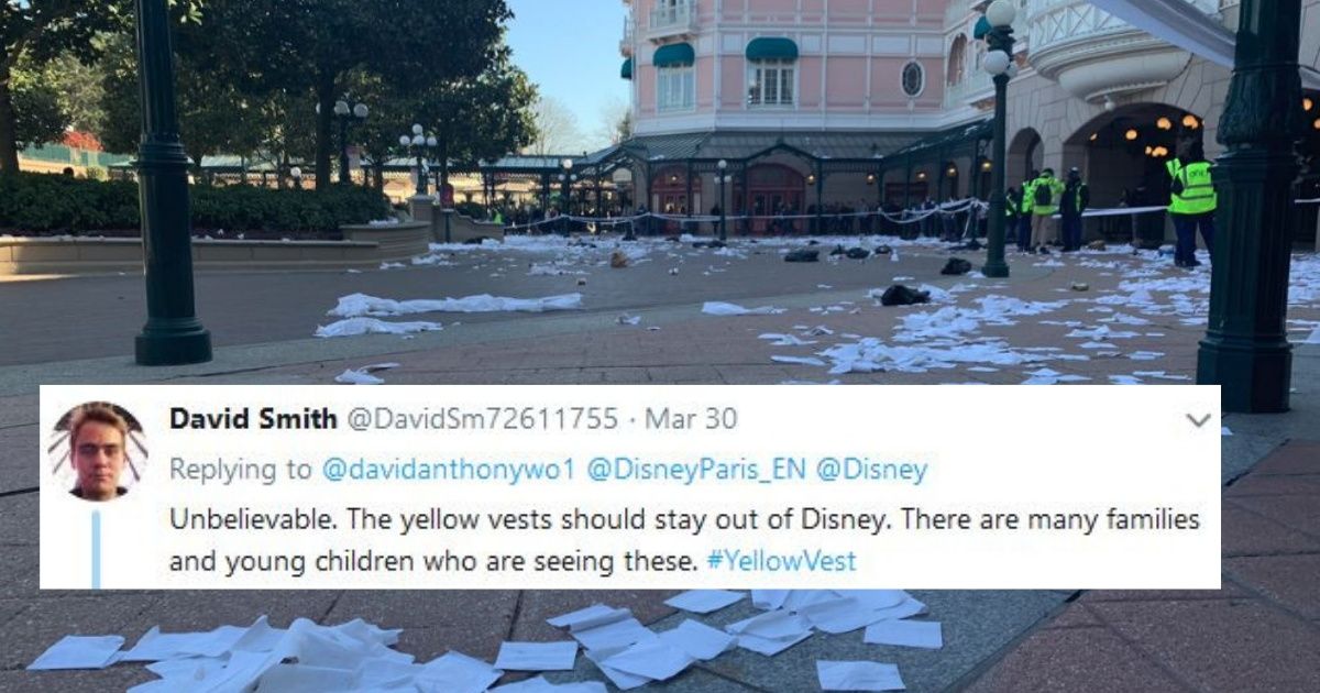 Disneyland Paris Workers' Protest Leaves Tons Of Litter Strewn About The Park, And Visitors Aren't Pleased