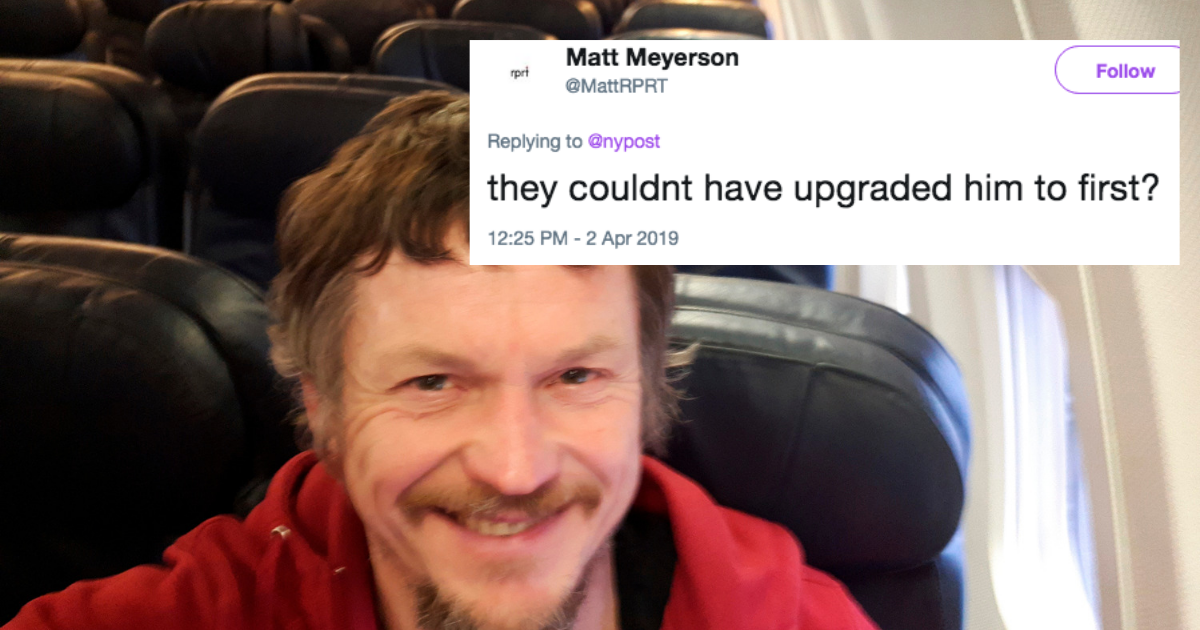 Man Gets A Shock After Realizing He's The Only Passenger On His 188-Seat Flight To Italy