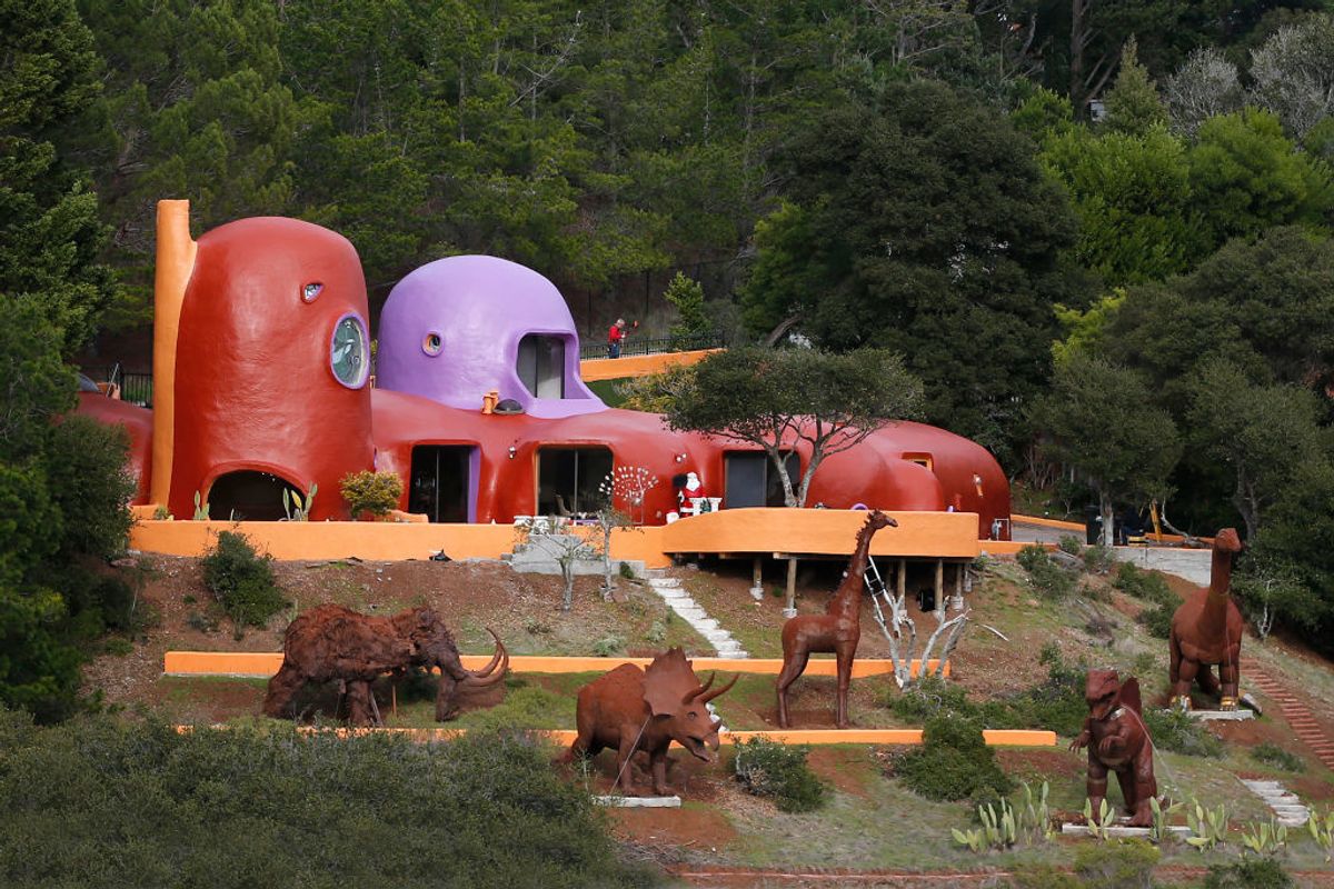Decked Out 'Flintstone House' Declared A Public Nuisance By Town Officials
