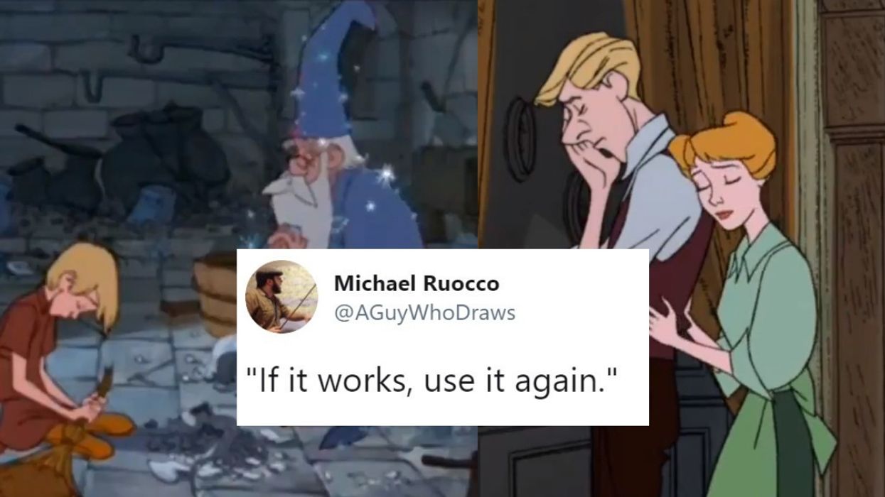 Someone Noticed That The Same Sad Music Plays During Several Classic Disney Films From The '60s