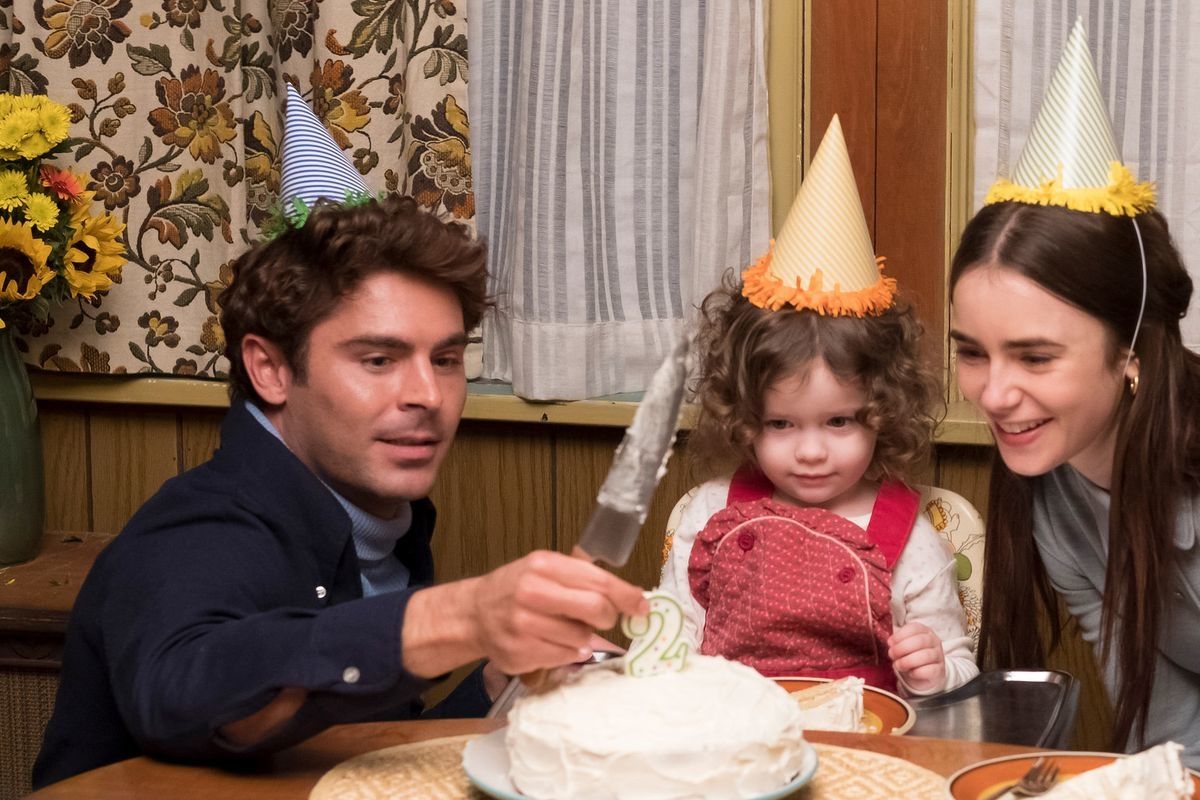 Zac Efron as ted bundy