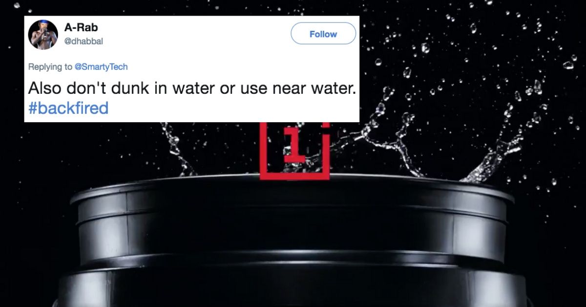 Phone Company Tries To Pull A Fast One With New 'Water-Resistant' Phone Ad—But People Are Saying 'Not So Fast'