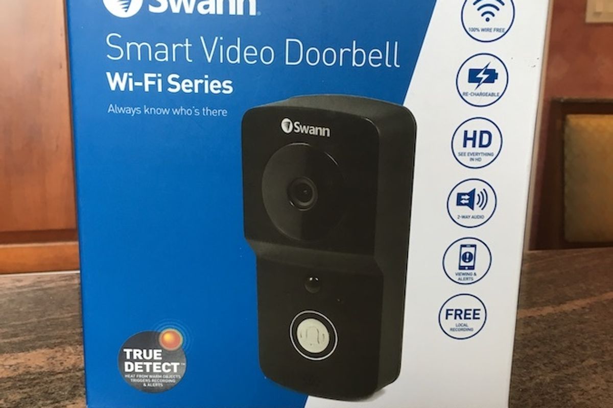 Swann Smart Video Doorbell – A high-tech 'Welcome home'