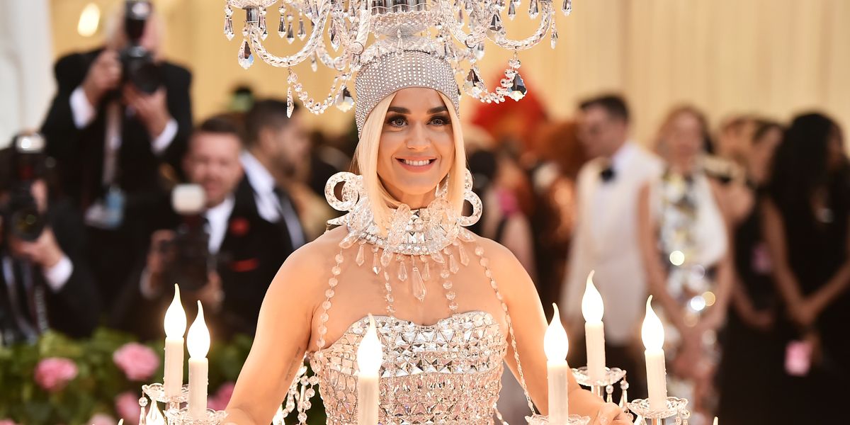 Katy Perry Lights Up the Met Gala Red Carpet