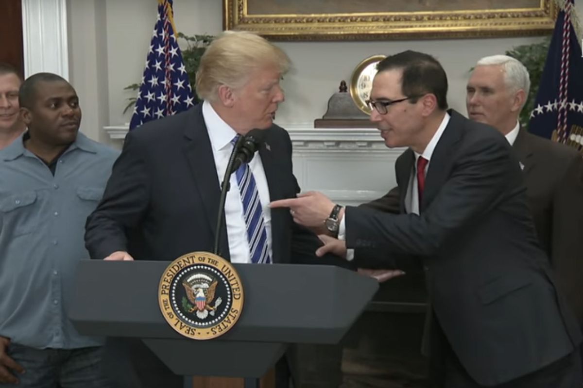 Fate Of American Small Businesses Rests In Hands Of Donald Trump, Steve Mnunchin ... Oh CRAP!