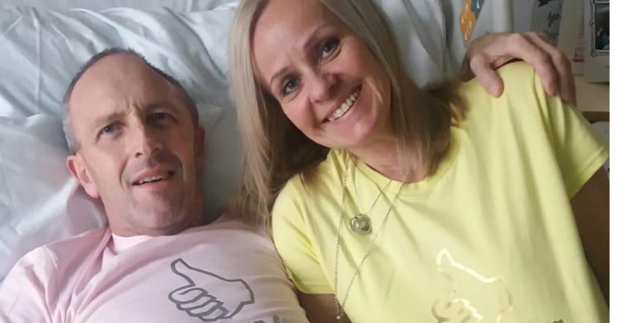 Woman Shares Her Horror After Husband Was Left With Half A Skull After A Stroke