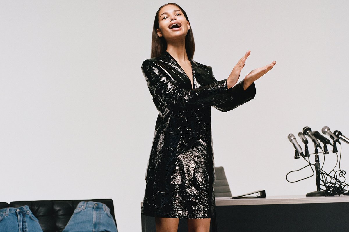 Helmut Lang S Pre Fall 19 Campaign Features Helena Howard Paper Helmut Lang S Pre Fall 19 Campaign Features Helena Howard Paper