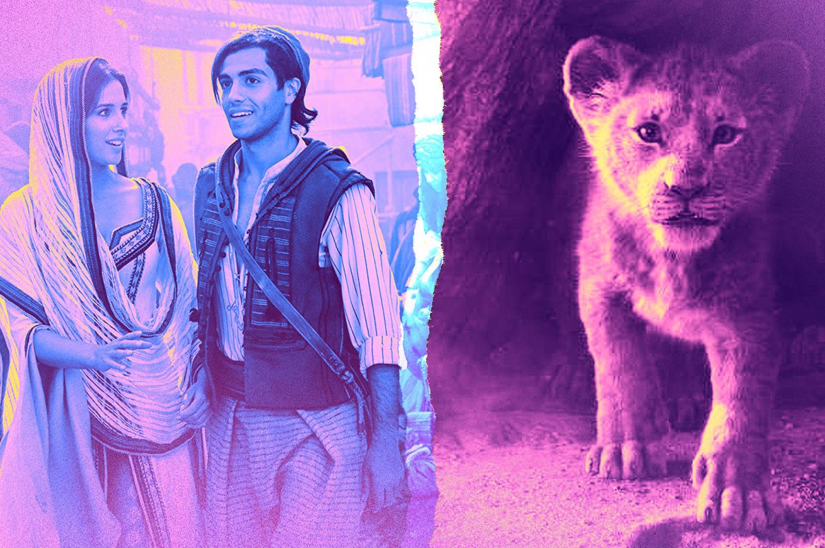 disney remakes of aladdin and lion king