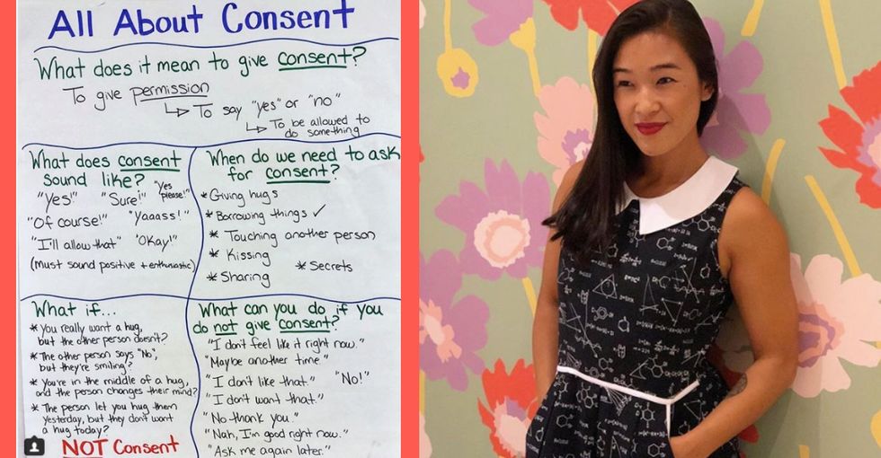 This third grade teacher's classroom lessons on consent are perfection.