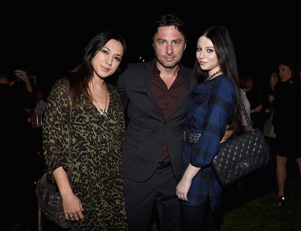 Michelle Branch posted a breastfeeding photo from her wedding day, because brides multitask.