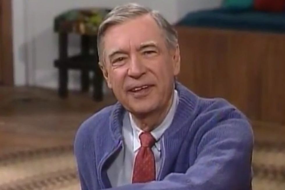 There's a wonderful reason why Mister Rogers always said aloud he's