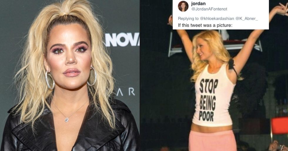 Khloe Kardashian gets dragged for saying it's 'cute' that a fan can't afford her jeans.
