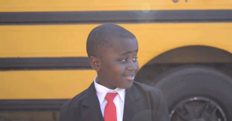 Imagine if every school played this Kid President 'pep talk' before class.