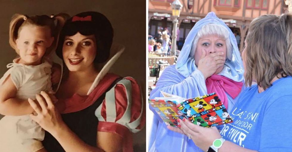 She visited ‘Snow White’ every year of her childhood. We dare you to look at these reunion pics without crying.