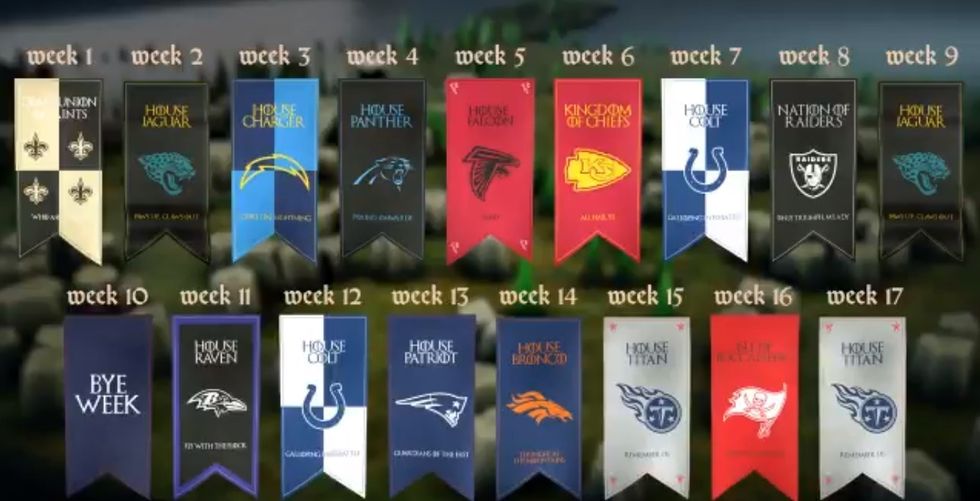 The 11 Best NFL schedule release videos SportsMap