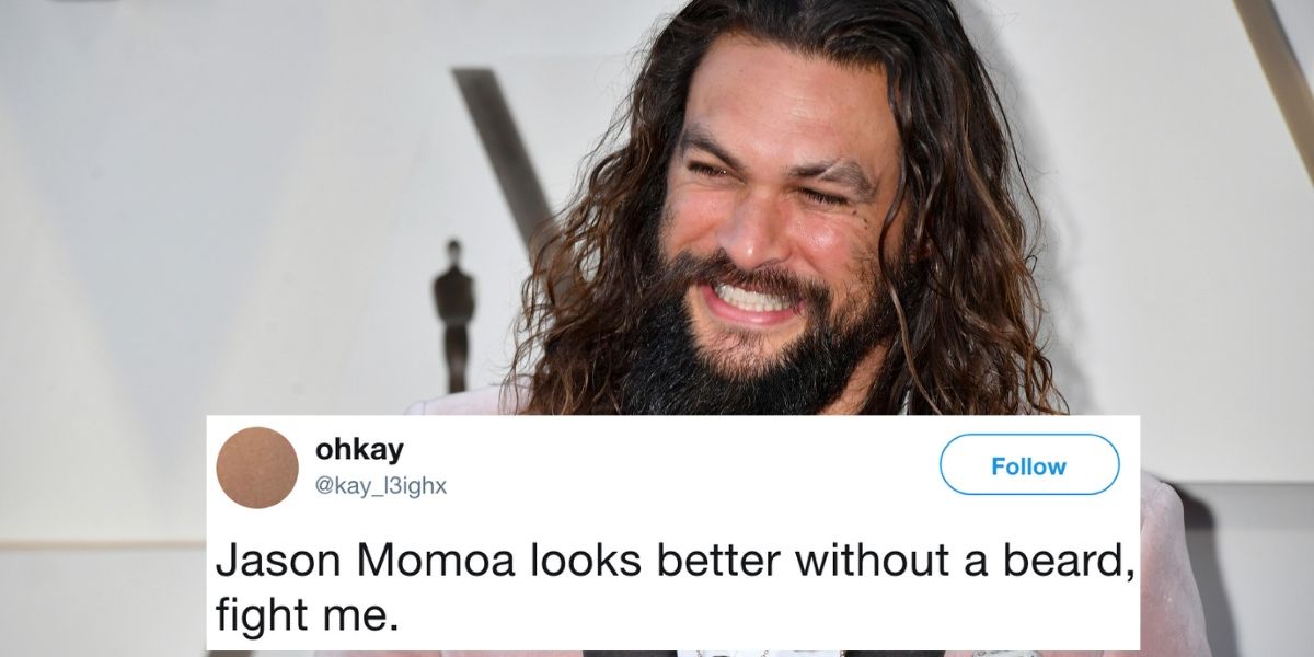 Jason Momoa Just Shaved Off His Signature Beard To Raise Recycling