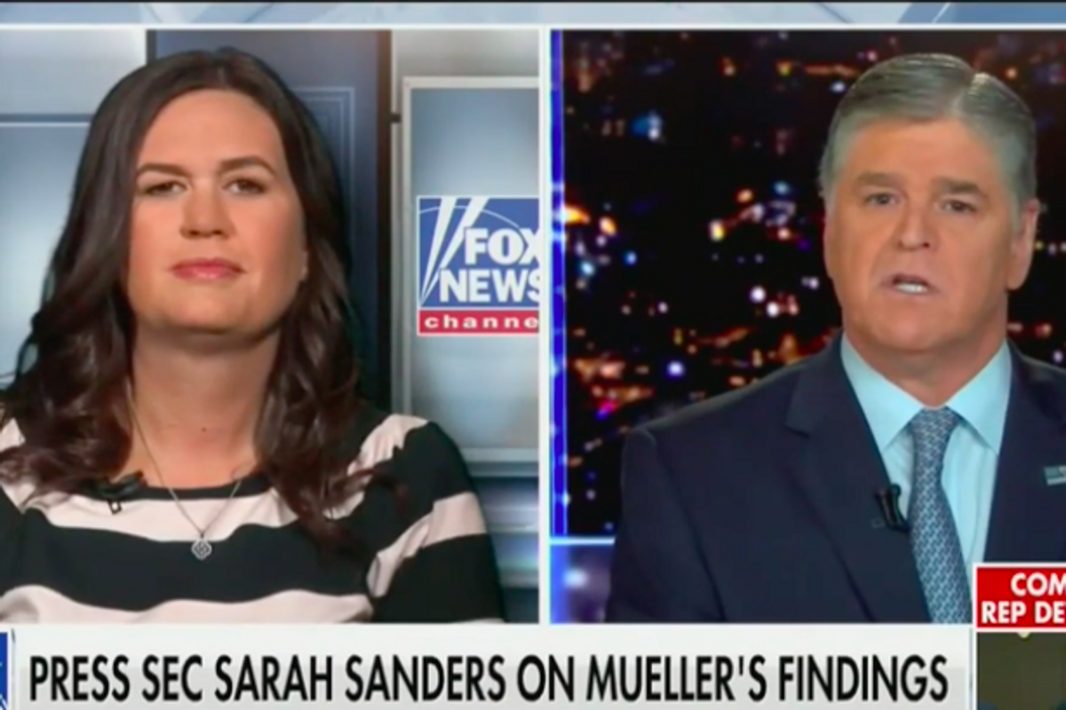 Hi Sarah Huckabee Sanders, You Resign Now