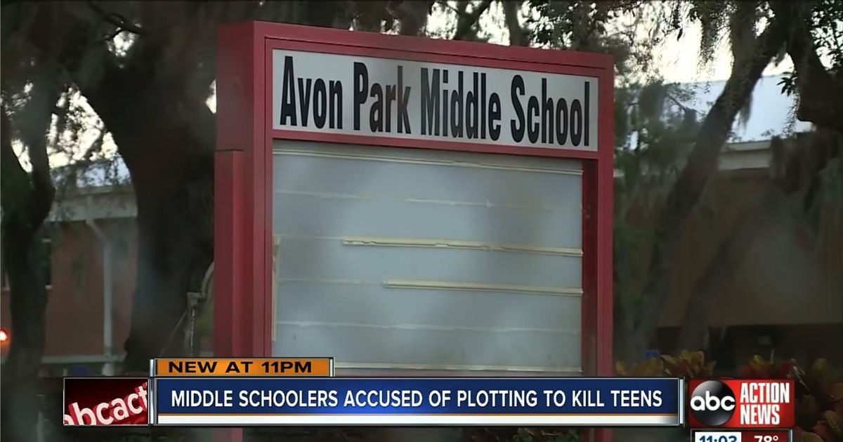 Two Florida Middle School Girls Arrested In Plot To Murder Nine Classmates After Teacher Discovers Their 'Hit List'