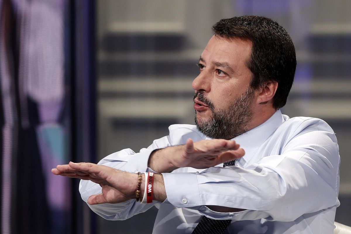 Salvini rifà i conti dei clandestini: «In Italia ce ne sono solo 90.000»