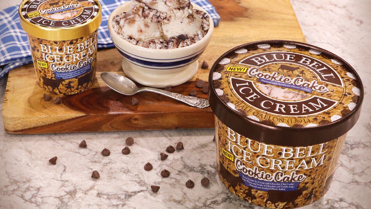 Blue Bell debuts Cookie Cake ice cream, available today