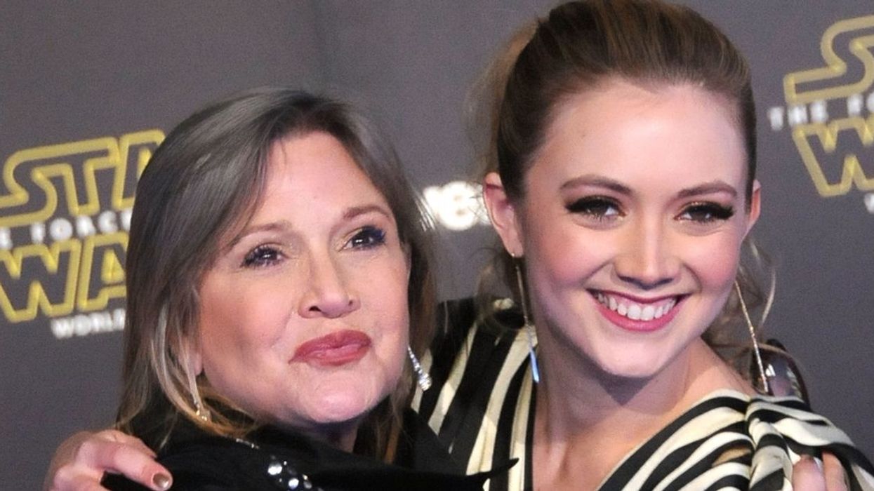 The Poignant Reason Billie Lourd Asked To Share Scenes With Her Late Mother, Carrie Fisher, In 'Star Wars: The Rise Of Skywalker'