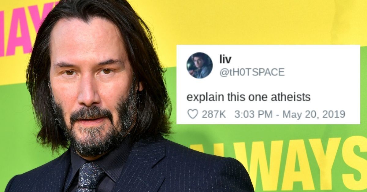 Keanu Reeves Is Maybe The Second Coming of Jesus If This Hilarious Meme Is To Be Believed