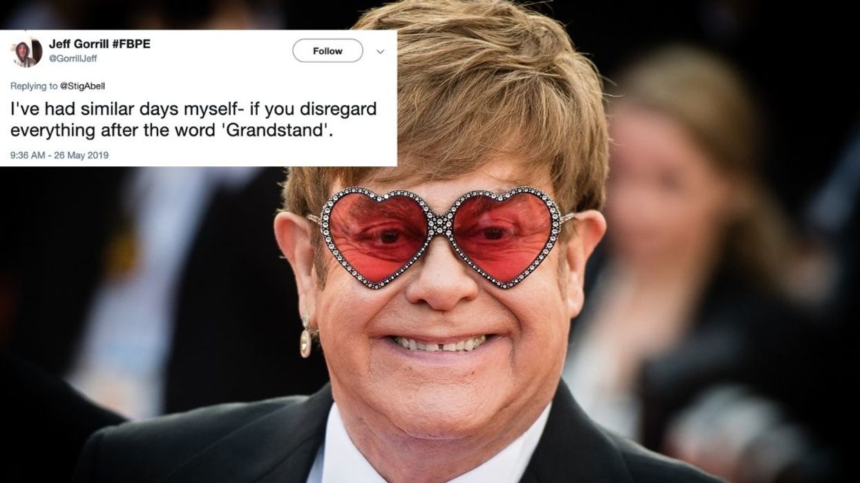 This Nonchalant Entry From Elton John's Old Diary Is Going Viral For Just How Legendary It Actually Is