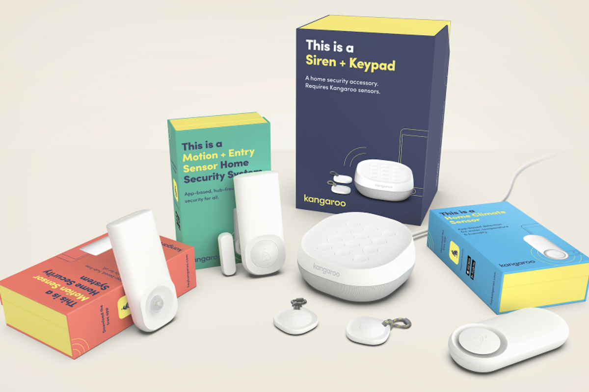 Photo of Kangaroo smart home security devices