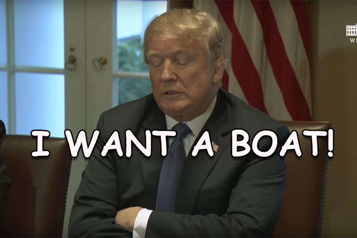 It'll Buy Me A Boat. Wonkagenda For Thurs., May 30, 2019