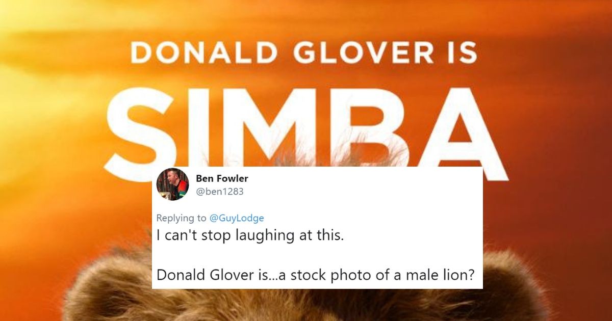 People Are Roasting The New Posters Of 'The Lion King' Characters For Kinda Being Basic AF
