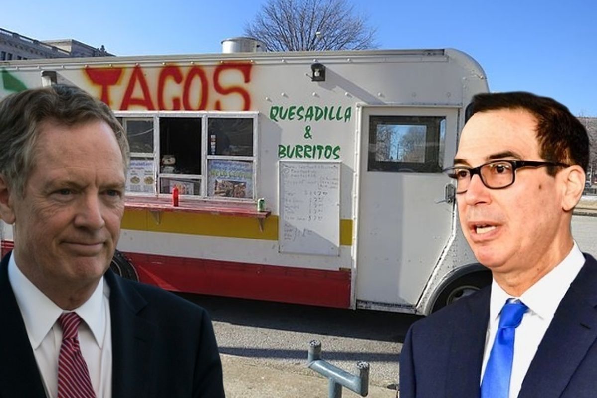 'Yes Mr. Trump, The Mexico Tariffs Are BRILLIANT' -- Just Totally Everyone