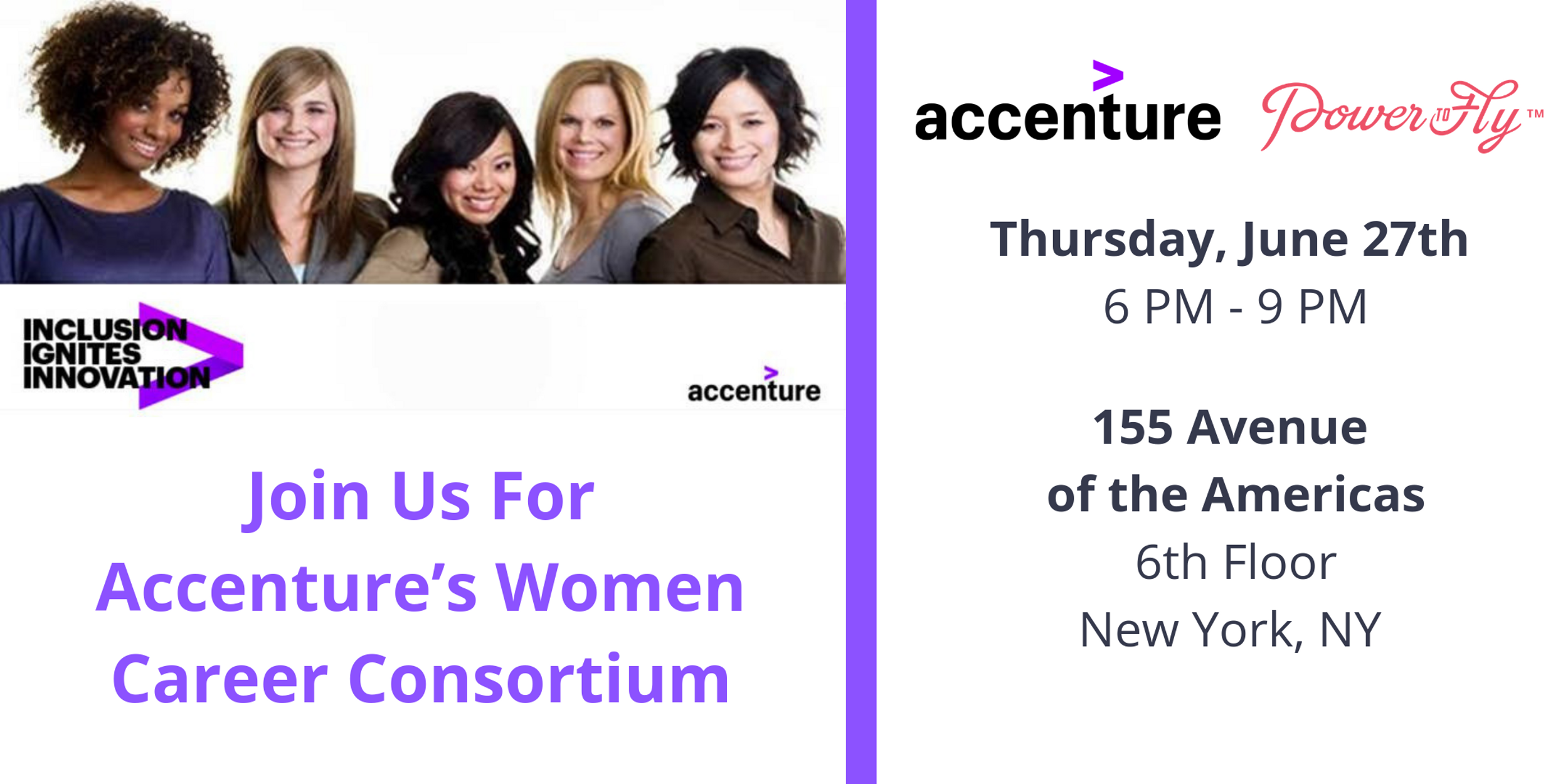 Join Us For Accenture’s Women Career Consortium