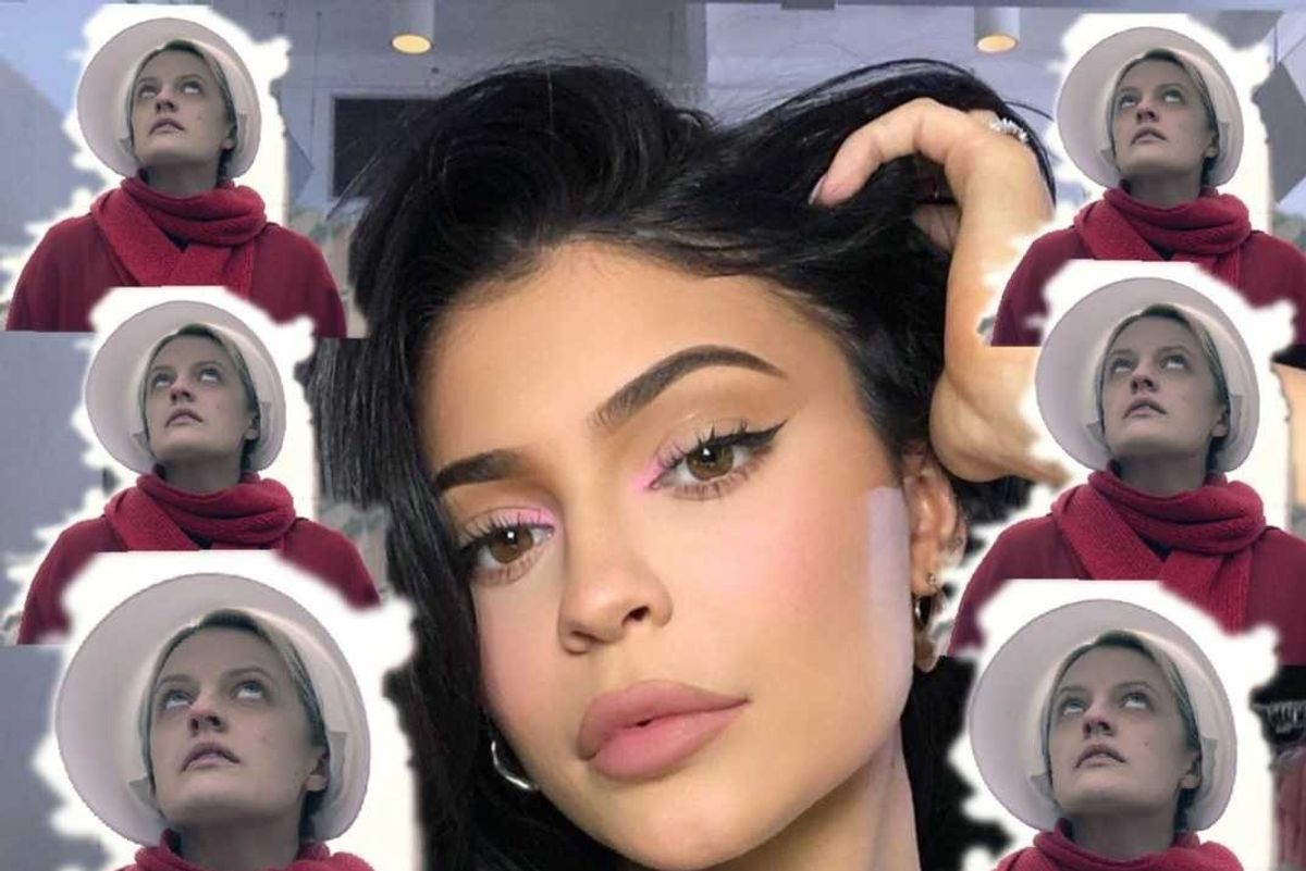 kylie jenner handmaid's tale