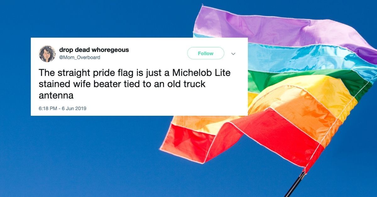 The Flag For 'Straight Pride' Is So Awful That The Internet Can't Help But Roast It