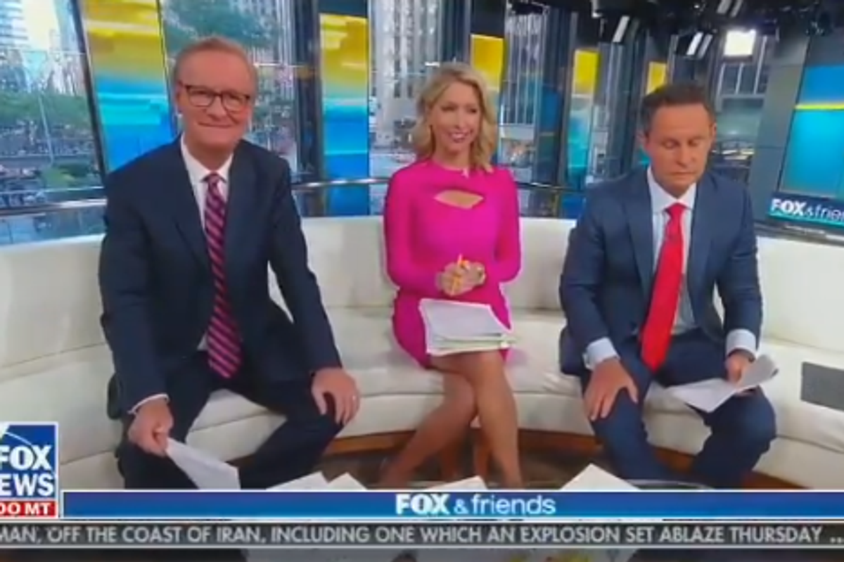 Trump Celebrates Birthday With His Only Friends: Dumbass 'Fox & Friends' Idiots