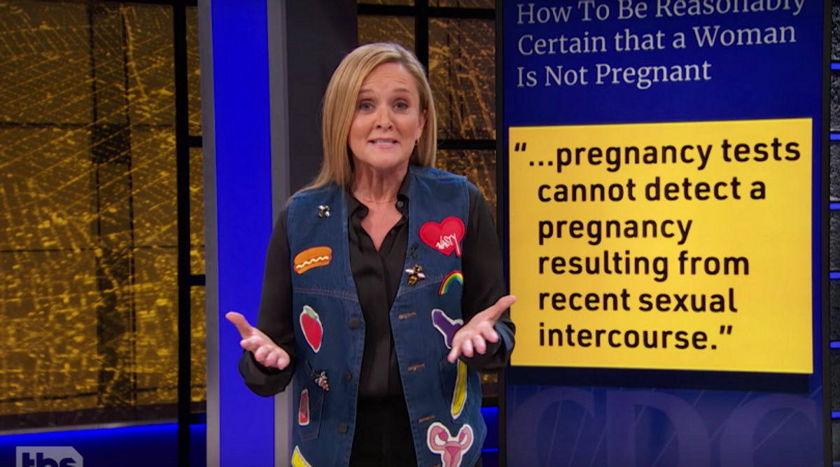 Samantha Bee Just Offered Up A Brutal Sex Ed Lesson To All The Male Politicians Who Voted For The Abortion Ban