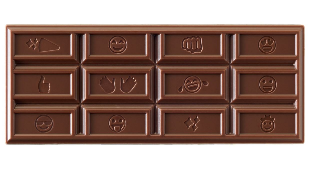 Hershey's candy bars will soon be stamped with pile of poo and other emojis