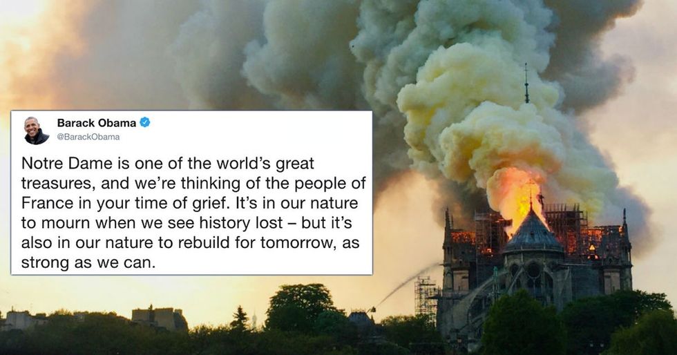 Lure Transparent dilemma Barack Obama and President Trump respond to the tragic Notre Dame fire. - Upworthy Lure Transparent dilemma Barack Obama and President Trump respond to the tragic Notre Dame fire. - Upworthy
