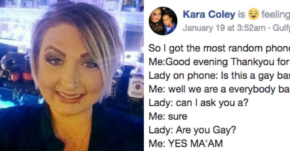 Her son came out. She called a gay bar for advice. The delightful convo went viral.