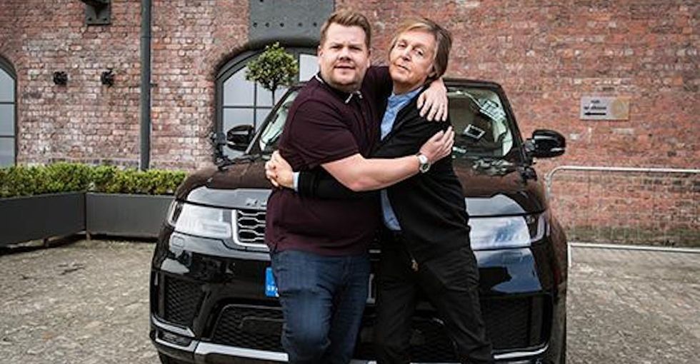 Paul McCartney brought James Corden to tears with the story behind 'Let It Be.'