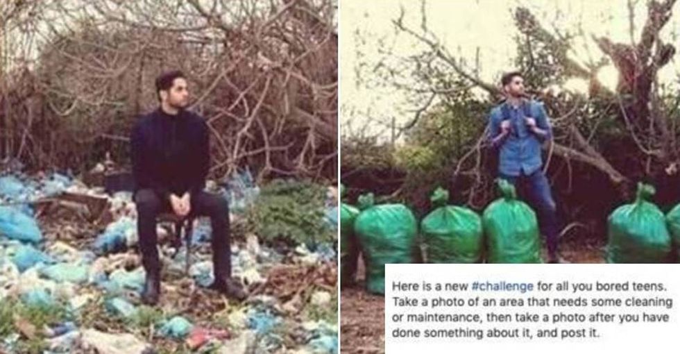 Someone challenged “bored teens” to clean up local parks and beaches. They absolutely nailed it.