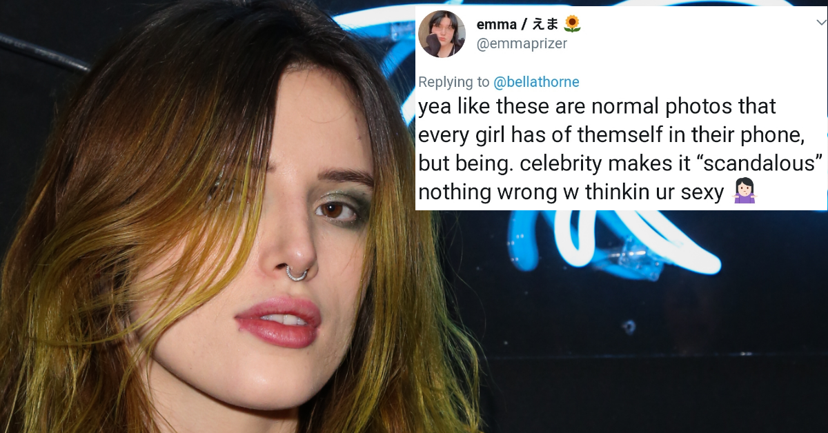 Bella Thorne Gives Big F— You To Hacker By Posting Her Own Topless ...