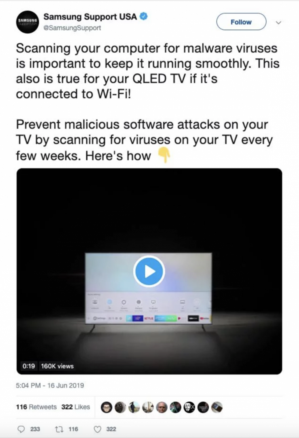 Samsung smart TV tweet mishap highlights smart home hack fears - Gearbrain