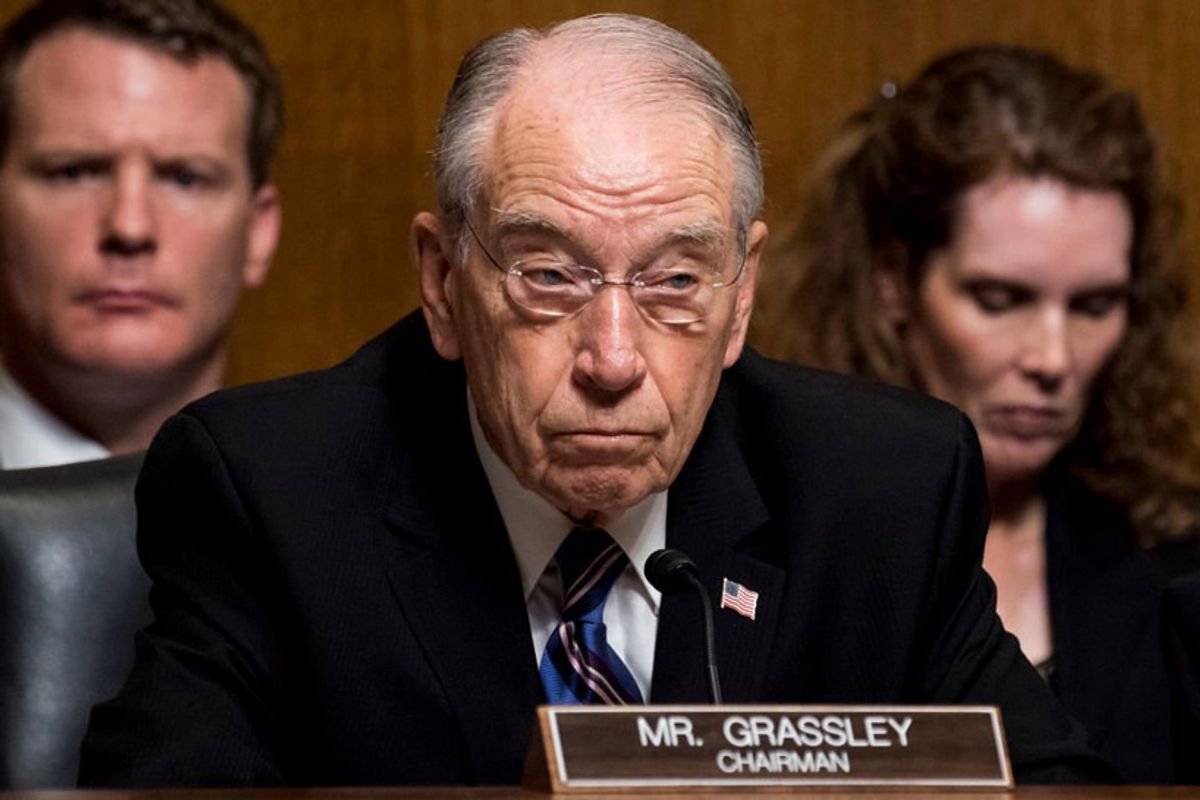 Chuck Grassley Here To Unskew The Economy