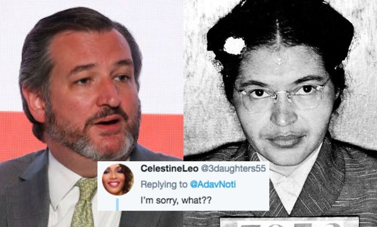 Ted Cruz's Lawyers Just Tried To Compare Him To Rosa Parks, And People Are Flabbergasted