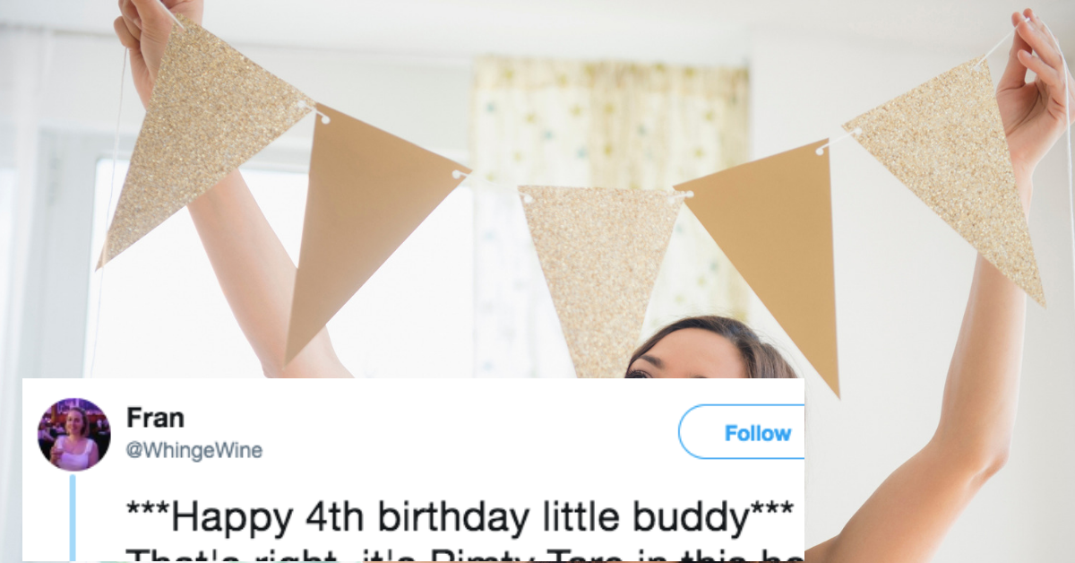 Mom Drags Store On Facebook After Their Birthday Banner Spells 'Pimty Tare' Instead Of 'Party Time'